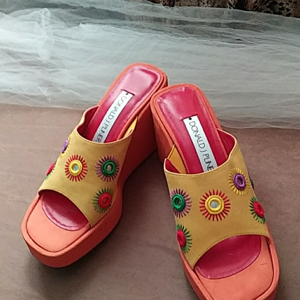 suede wedge sandals
